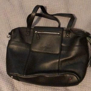 Lily Jade Madeline in black and red